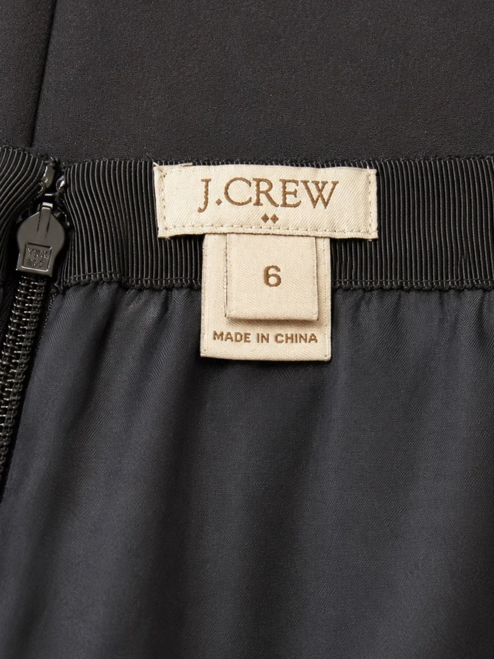 J.Crew Black Pleated Mini Skirt Size 6 A-Line High Rise Classic Preppy Career